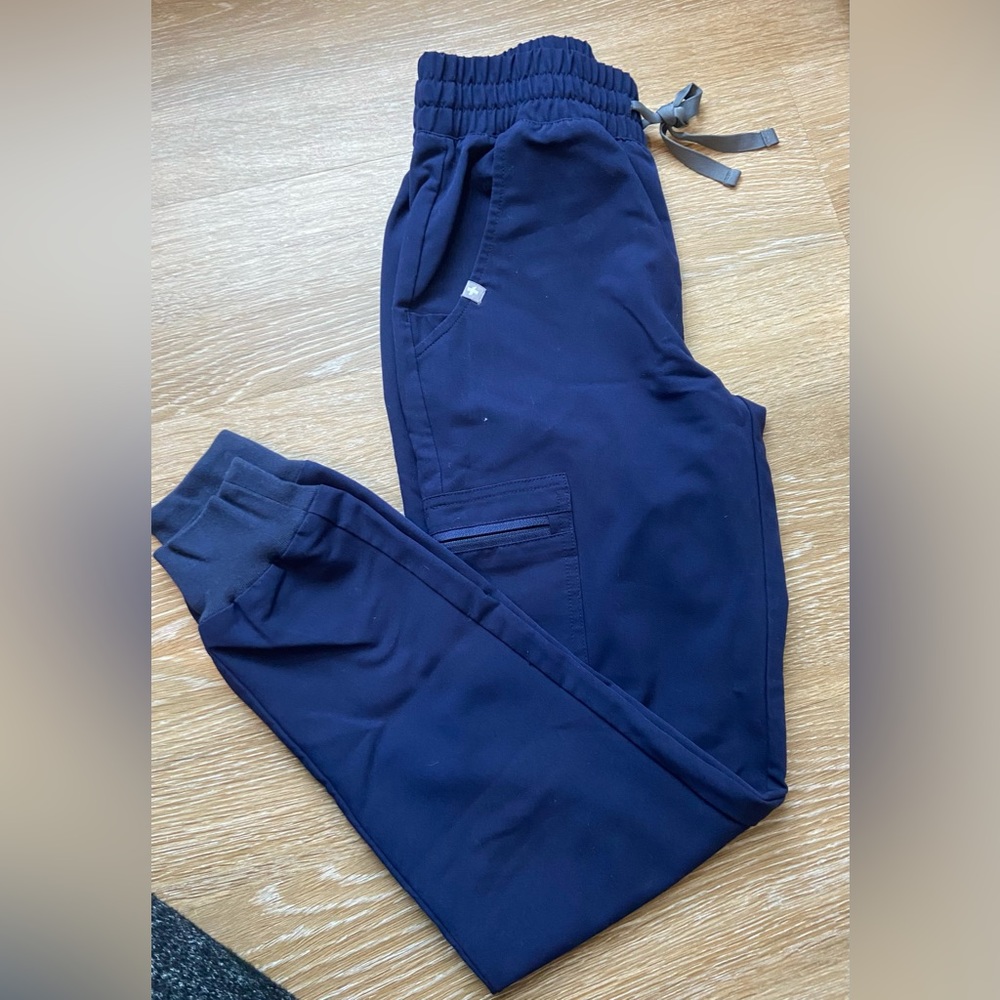 Figs High-Waisted Zamora Joggers Navy